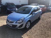 Used Vauxhall Corsa Excite 2014 Blue Hatchback