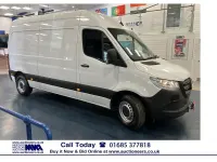 Used Mercedes E-Sprinter Progressive 85 kW (116 HP) 2021 White Van