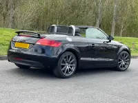 Used Audi TT Roadster 201 HP (147 kW) 2008 Black Cabriolet
