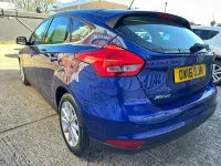 Used Ford Focus Titanium 120 HP (88 kW) 2016 Blue Hatchback