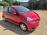 Used Toyota Aygo 68 HP (50 kW) 2012 Red Hatchback