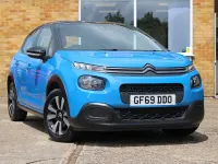 Used Citroën C3 Feel 102 HP (75 kW) 2019 Blue Hatchback