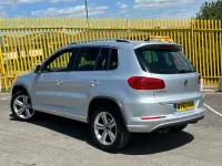 Używany VW Tiguan R-line 177 KM (130 kW) 2014 Srebrny SUV