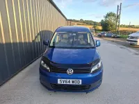 Used VW Caddy Trendline 102 HP (75 kW) 2014 Blue MPV
