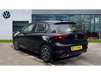 Used VW Polo Life 95 HP (69 kW) 2022 Deep black pearl Hatchback