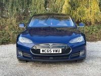 Used Tesla Model S Performance 355 kW (483 HP) 2015 Blue Hatchback