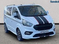 Used Ford Transit Custom Sport 185 HP (136 kW) 2021 Frozen white Van