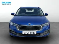 Used Skoda Octavia SE Technology 110 HP (80 kW) 2021 Blue Estate