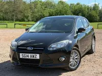 Used Ford Focus Zetec 125 HP (91 kW) 2014 Black Hatchback