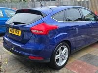 Used Ford Focus Zetec 2016 Blue Hatchback