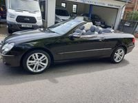 Used Mercedes CLK280 Avantgarde 2007 Black Cabriolet