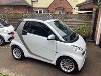 Used Smart ForTwo Cabrio Passion 2011 White Cabriolet