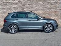 Used VW Tiguan R-line 150 HP (110 kW) 2018 Grey SUV