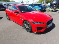 Used Jaguar XE R-Dynamic 300 HP (220 kW) 2020 Red Sedan