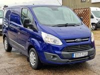 Used Ford Transit Custom Trend 130 HP (95 kW) 2017 Blue Van