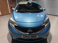 Used Nissan Note Acenta 98 HP (72 kW) 2014 Blue Hatchback