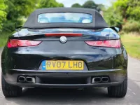 Used Alfa Romeo Spider 260 HP (191 kW) 2007 Black Cabriolet