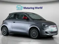 Used Fiat 500e Red 69 kW (95 HP) 2022 Grey Hatchback