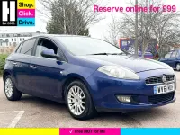 Używany Fiat Bravo Dynamic 105 KM (77 kW) 2011 Niebieski Hatchback
