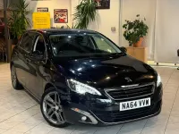 Used Peugeot 308 115 HP (84 kW) 2014 Black Hatchback