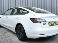 Used Tesla Model 3 Long Range AWD 366 kW (498 HP) 2021 White Sedan