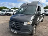 Used Mercedes Sprinter 114 HP (83 kW) 2019 Black Van