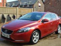 Used Volvo V40 SE 118 HP (86 kW) 2014 Red Hatchback