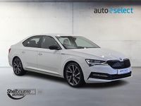 Used Skoda Superb SportlinePlus 150 HP (110 kW) 2023 White Hatchback