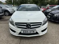 Used Mercedes A200 AMG 134 HP (98 kW) 2015 White Hatchback
