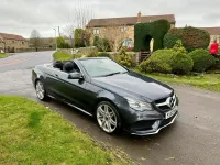 Usado Mercedes E250 AMG 2013 Cinzento Cabrios