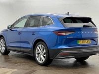 Used Skoda Enyaq iV Suite 97 kW (132 HP) 2021 Race blue metallic SUV