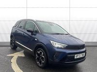 Used Vauxhall Crossland Ultimate 110 HP (80 kW) 2022 Blue SUV