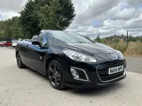 Used Peugeot 308 CC Roland Garros 2014 Black Cabriolet