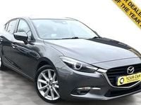 Begagnad Mazda 3 Inclusive 121 HK (88 kW) 2016 Grå Halvkombi