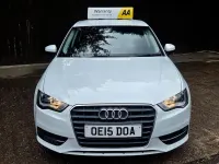 Used Audi A3 Design 110 HP (80 kW) 2015 White Hatchback