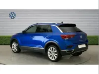 Used VW T-Roc SEL 150 HP (110 kW) 2019 Blue SUV