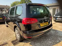 Used VW Sharan S 140 HP (102 kW) 2012 Black MPV