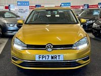 Used VW Golf VII SE 110 HP (80 kW) 2017 Yellow Hatchback