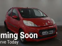Used Peugeot 107 Allure 68 HP (50 kW) 2012 Red Hatchback
