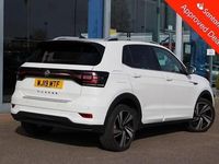 Used VW T-Cross R-line 115 HP (84 kW) 2019 White SUV