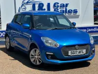 Used Suzuki Swift SZ-T 111 HP (81 kW) 2017 Blue Hatchback