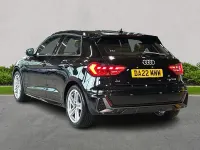 Used Audi A1 Sportback S-Line 110 HP (80 kW) 2022 Black Hatchback