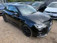 Used Audi A1 S-Line 122 HP (89 kW) 2014 Black Hatchback