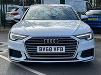 Used Audi A6 S-Line 204 HP (150 kW) 2018 White Sedan