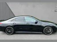 Used Mercedes CLA35 AMG Premium Plus 306 HP (225 kW) 2021 Black Coupe