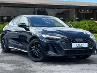 New Audi A5 Black Edition 2026 Blue Hatchback