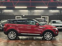 Used Land Rover Range Rover evoque Prestige 2014 Red Estate