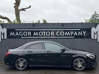 Used Mercedes CLA220 AMG line 2018 Black Sedan