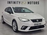 Used Seat Ibiza FR 95 HP (69 kW) 2018 White Hatchback
