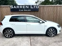Used VW Golf VII GTE 2016 White Hatchback